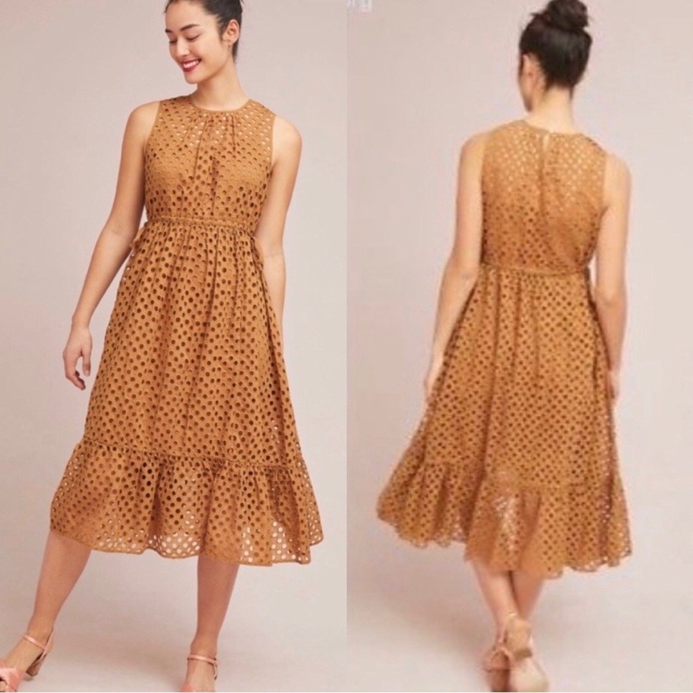 Anthropologie | Ne Quittez Pas Uptown Midi Dress S